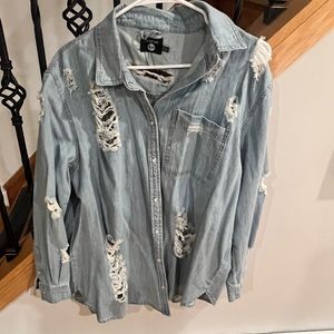 Boohoo Denim Shirt